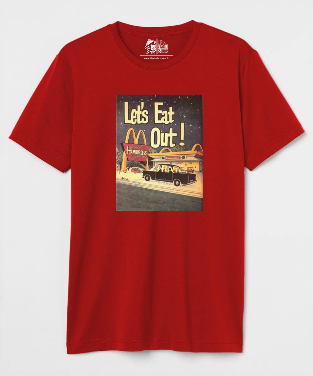 Lets Eat Out - Regular Fit T-Shirt - COS