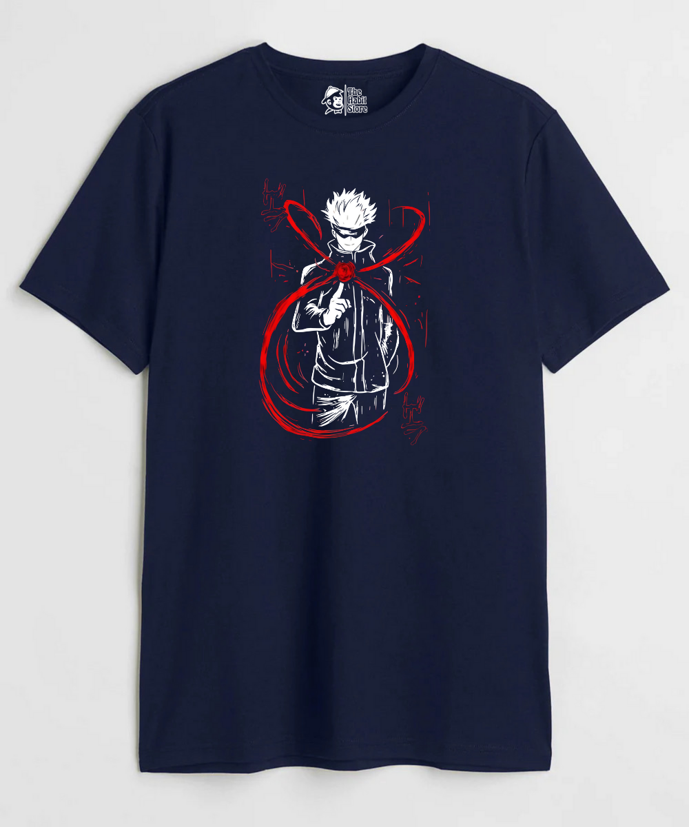 Infinity Curse Gojo Saturo – Jujutsu Kaisen – Unisex Regular Fit T-shirt