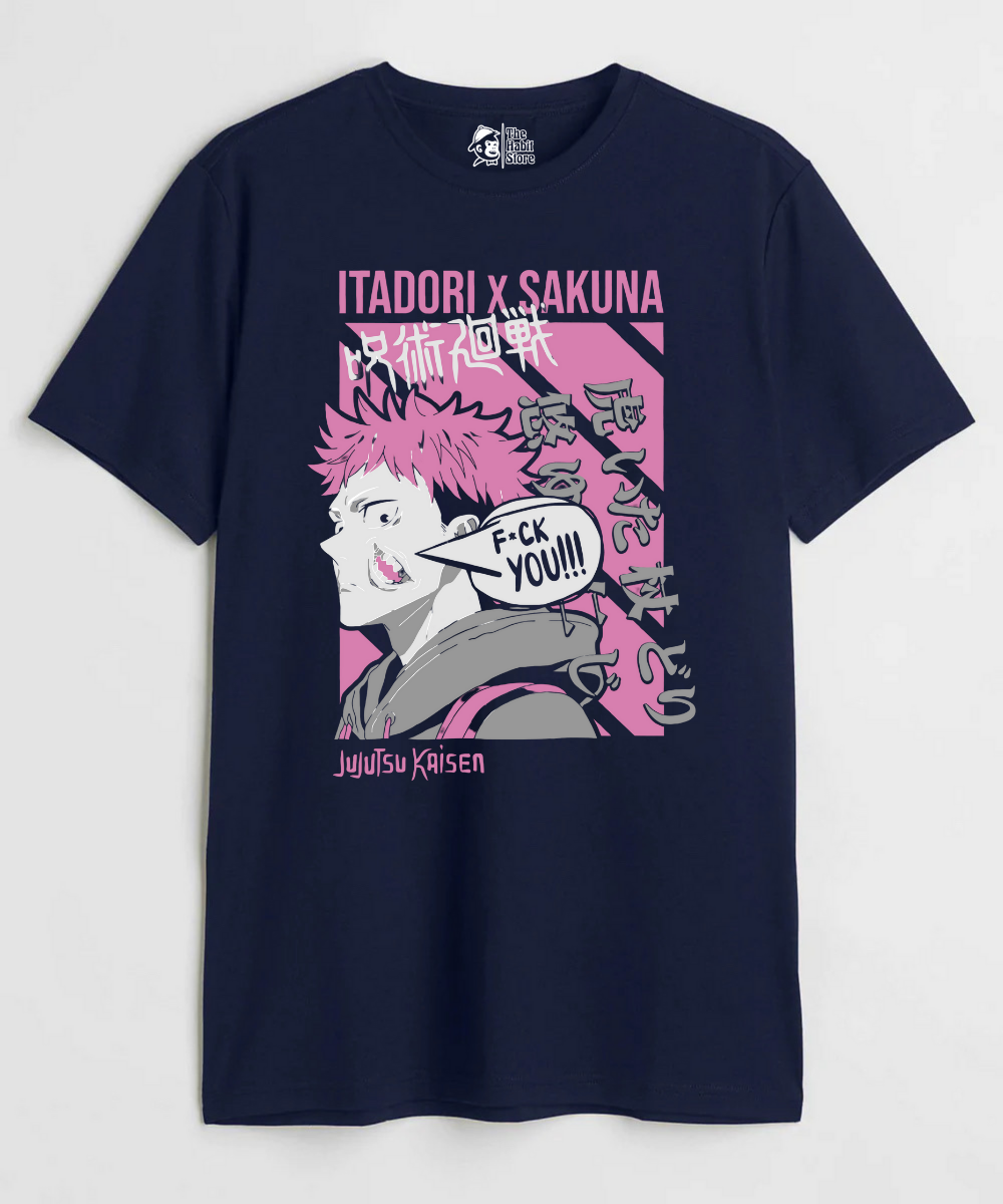 Itadori X Sakuna – Jujutsu Kaisen – Unisex Regular Fit T-shirt