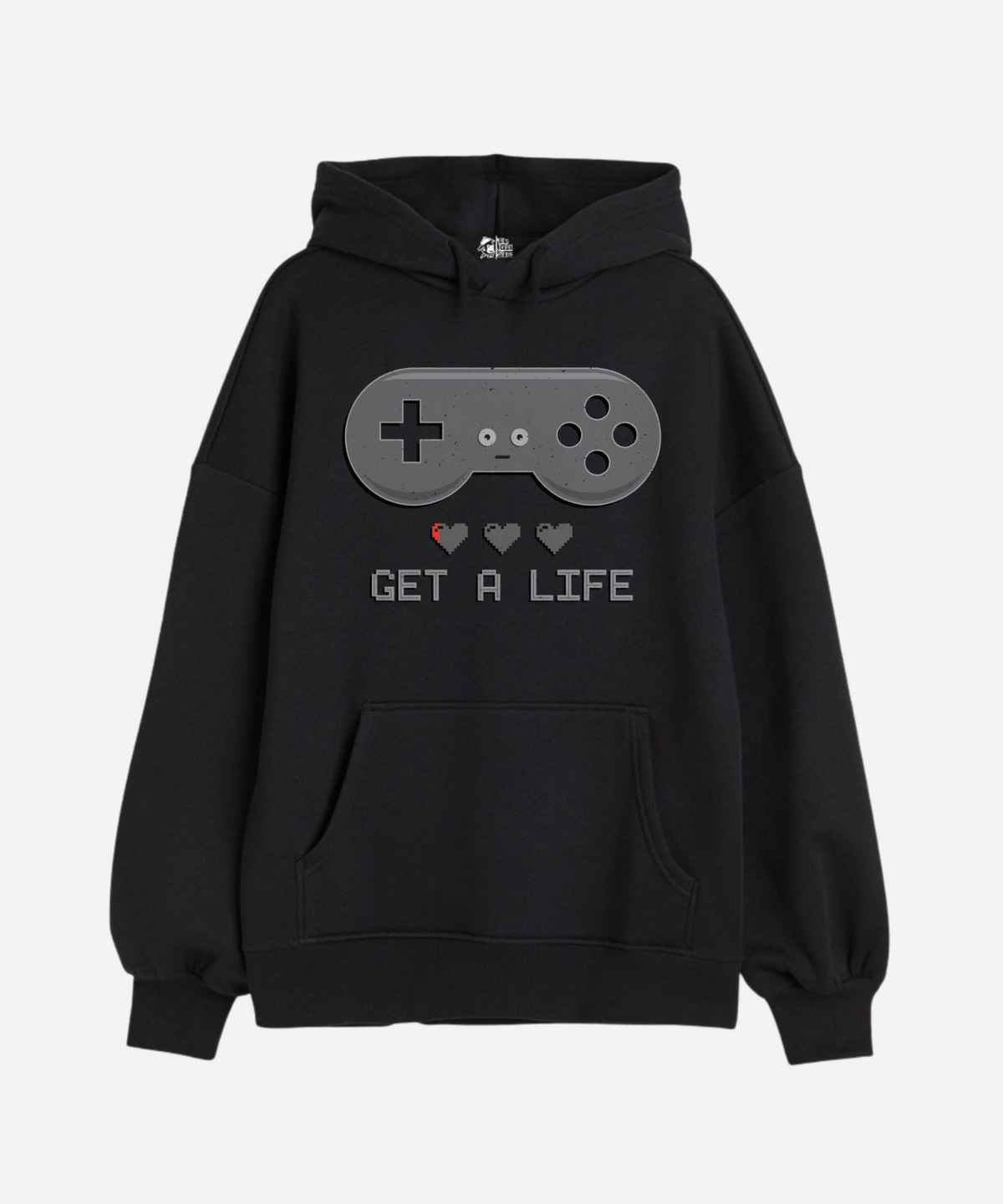 Get A Life - Oversized Winter Dreams: Premium 400 GSM Hoodies