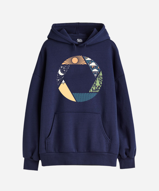 Capture Nature - Oversized Winter Dreams: Premium 400 GSM Hoodies