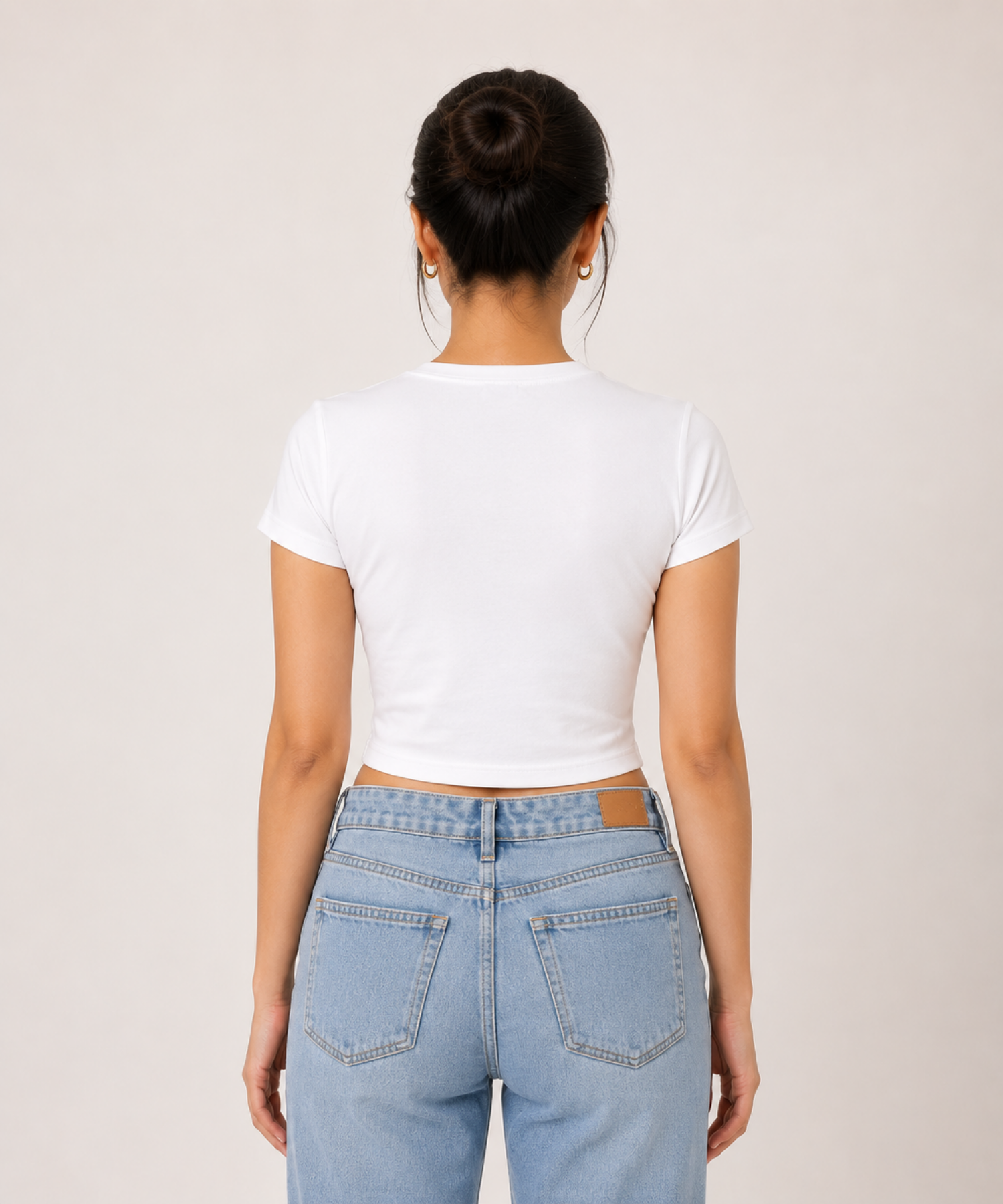 Always Late But Worth The Wait — Baby Tee Fitted Crop