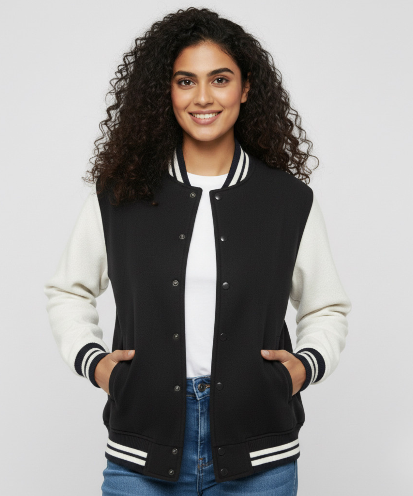 Classic Varsity Jacket | Unisex, Premium Fit - 6 Winter-Ready Colours (300 GSM)