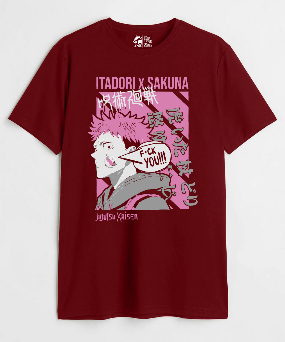 Itadori X Sakuna – Jujutsu Kaisen – Unisex Regular Fit T-shirt