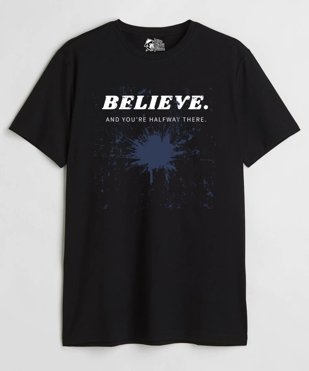 Believe And You're Halfway There - Regular Fit T-Shirt - COS