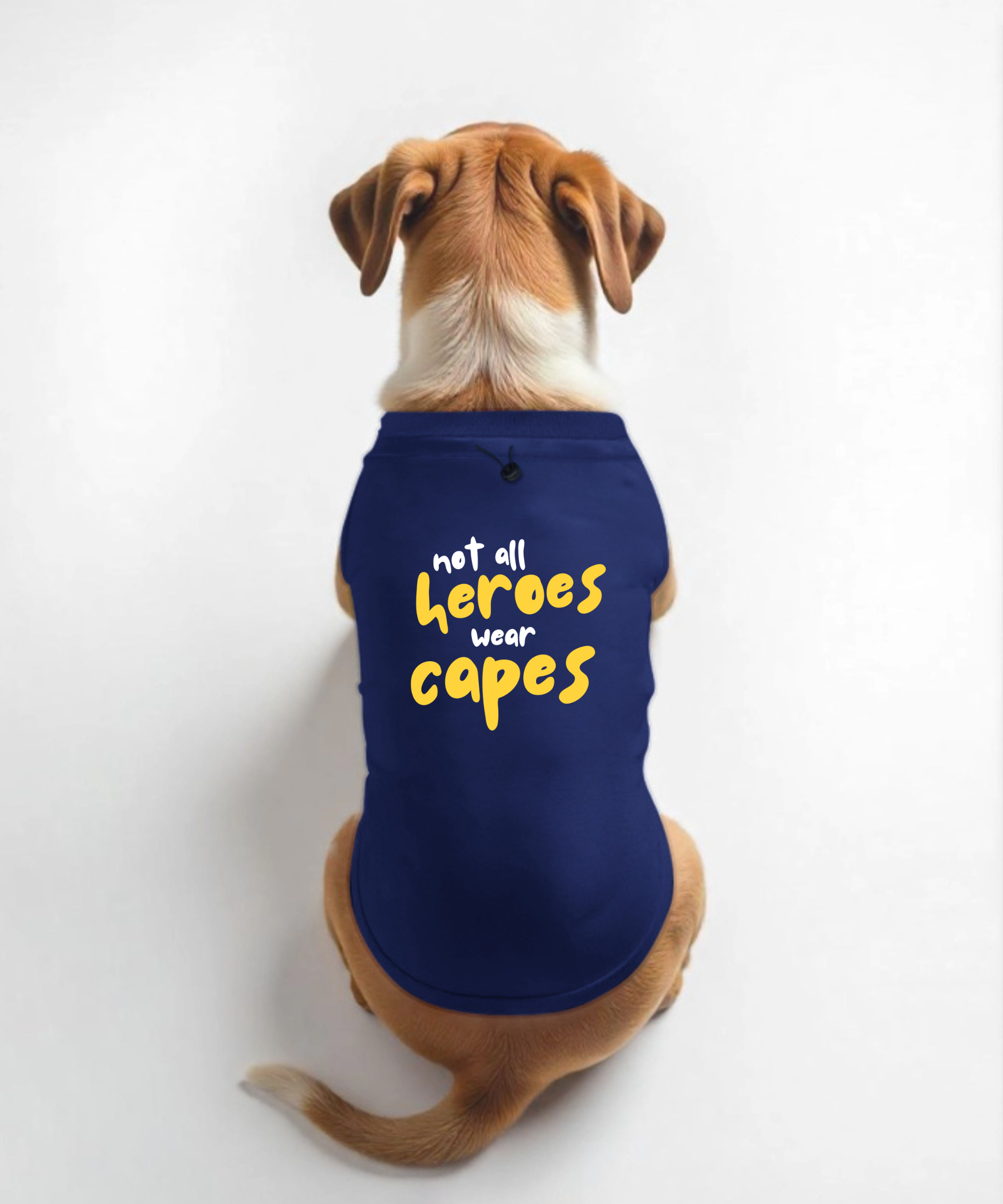 Not All Heroes Wear Capes Dog T-shirt