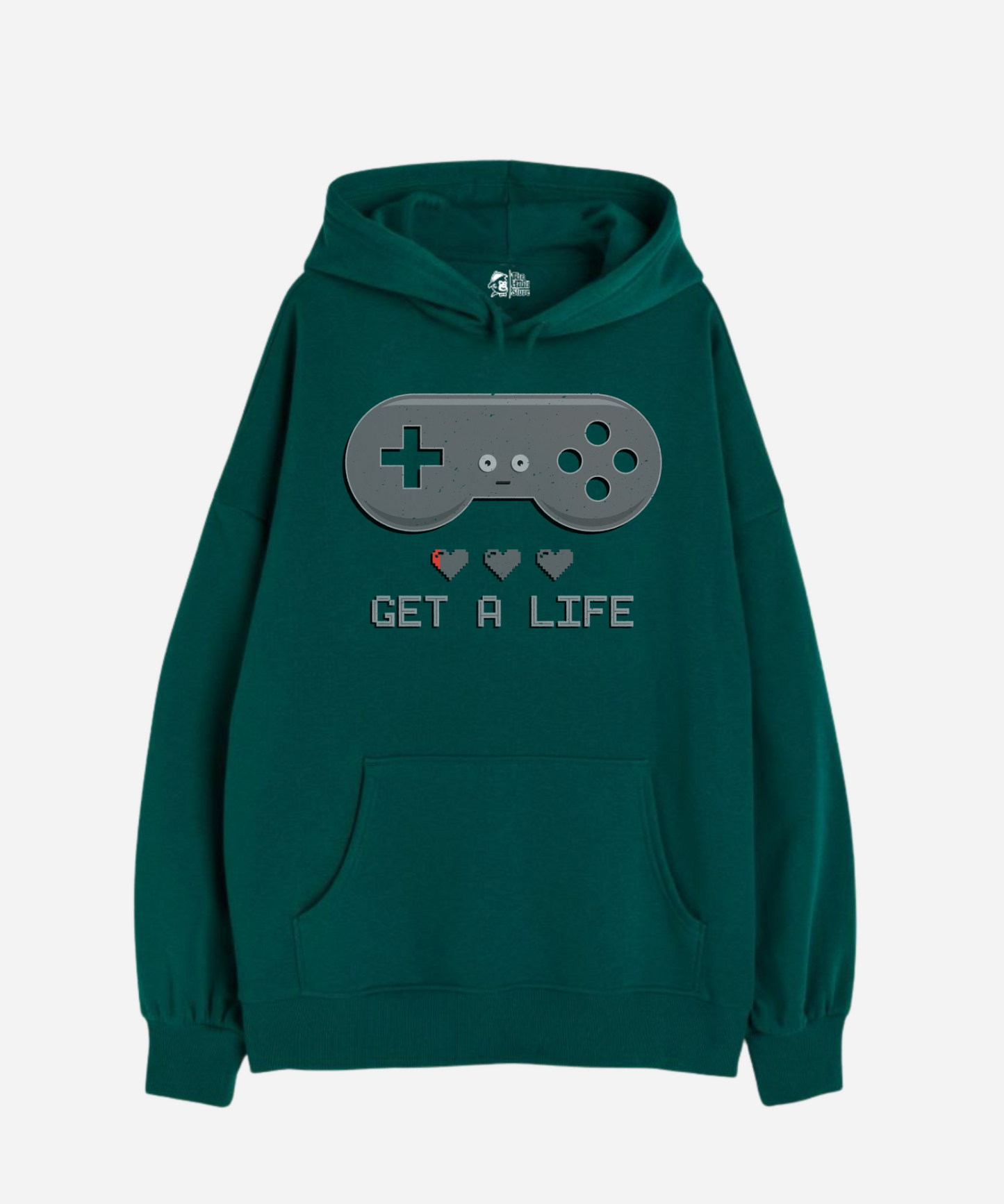 Get A Life - Oversized Winter Dreams: Premium 400 GSM Hoodies