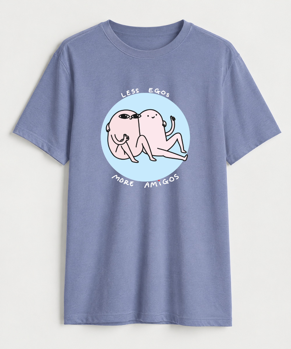 Less Egos More Amigos - Regular Fit T-Shirt - COS