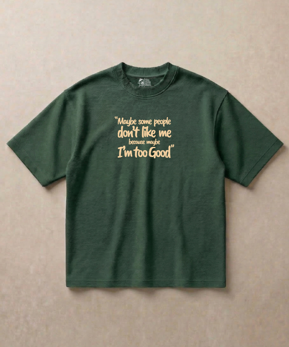 Ronaldo Too Good — Premium Football French Terry Oversized T-shirt