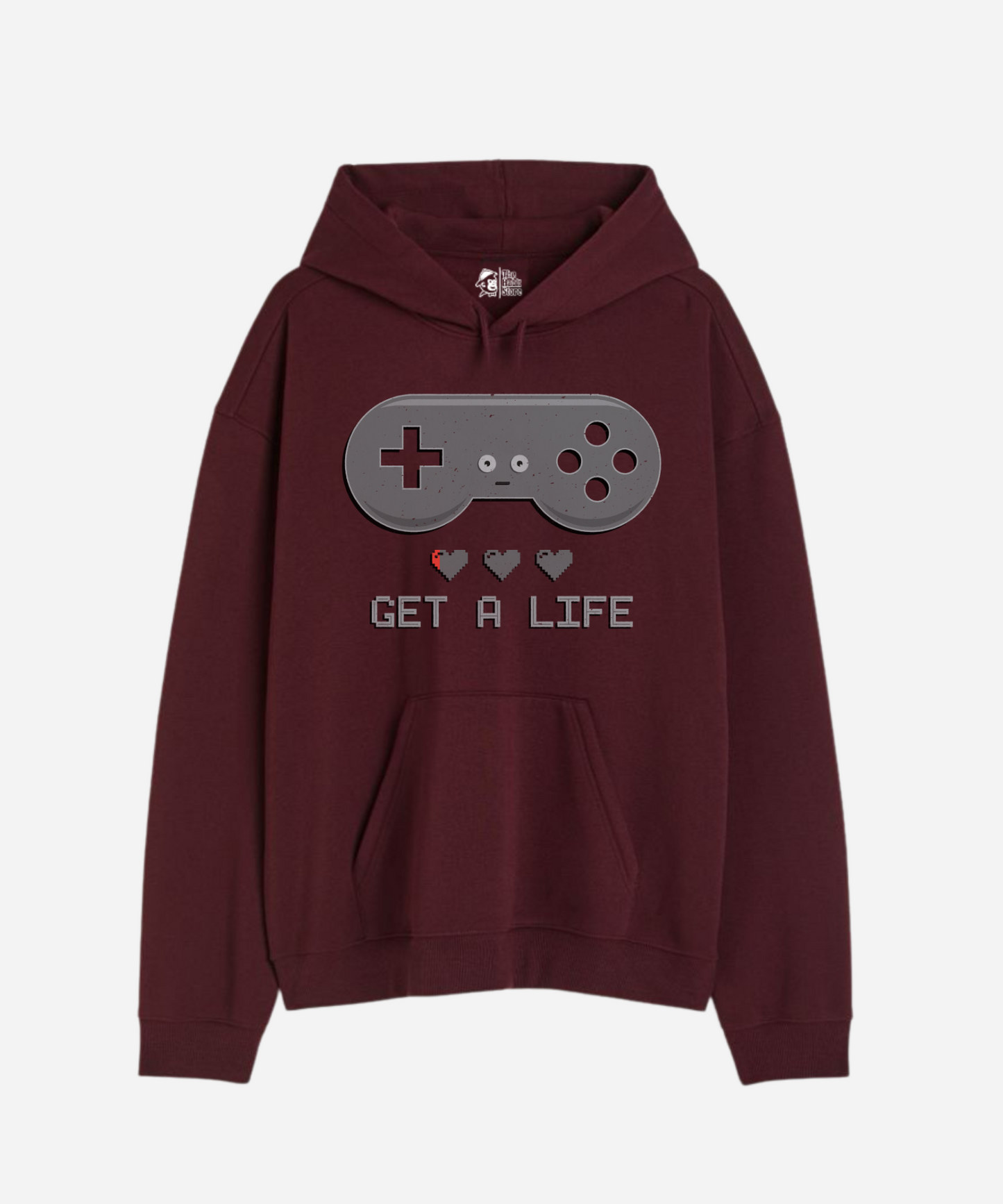 Get A Life - Oversized Winter Dreams: Premium 400 GSM Hoodies