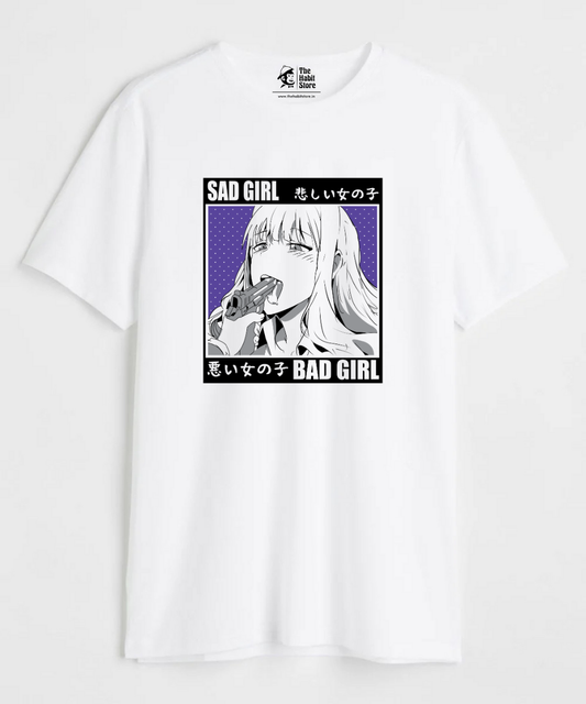 Sad Girl Bad Girl – Anime Paglu – Unisex Regular Fit T-shirt