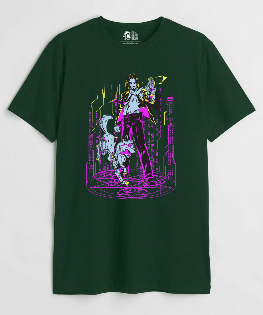 John Wick – Anime Paglu – Unisex Regular Fit T-shirt