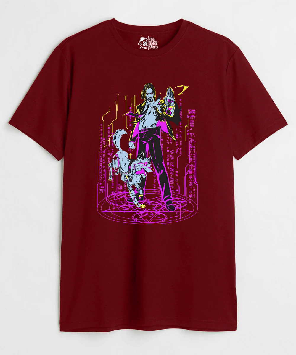 John Wick – Anime Paglu – Unisex Regular Fit T-shirt