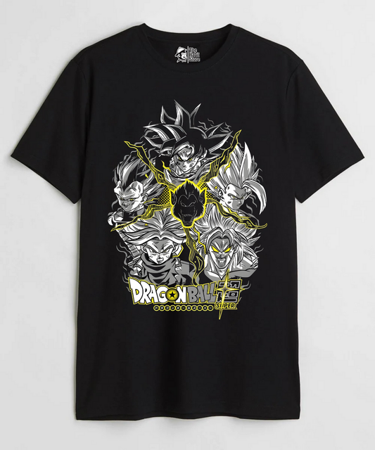 Super Saiyans – Dragon Ball Z – Unisex Regular Fit T-shirt