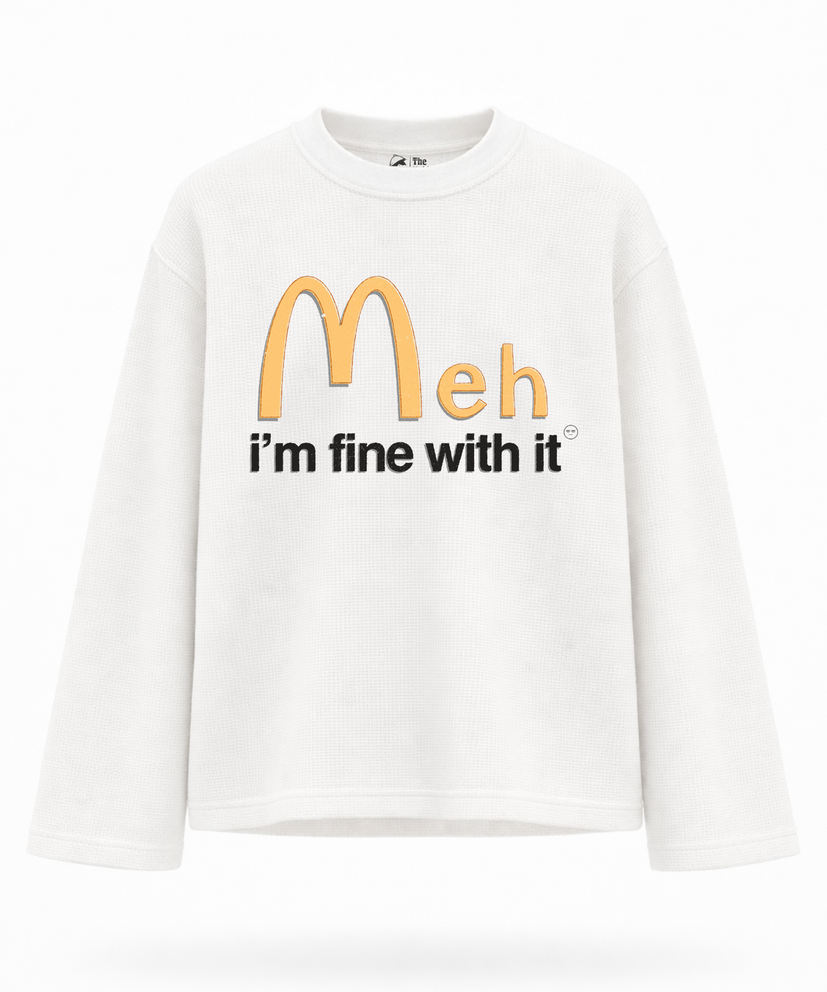 MehDonalds - Waffle Knit Oversized Full Sleeve