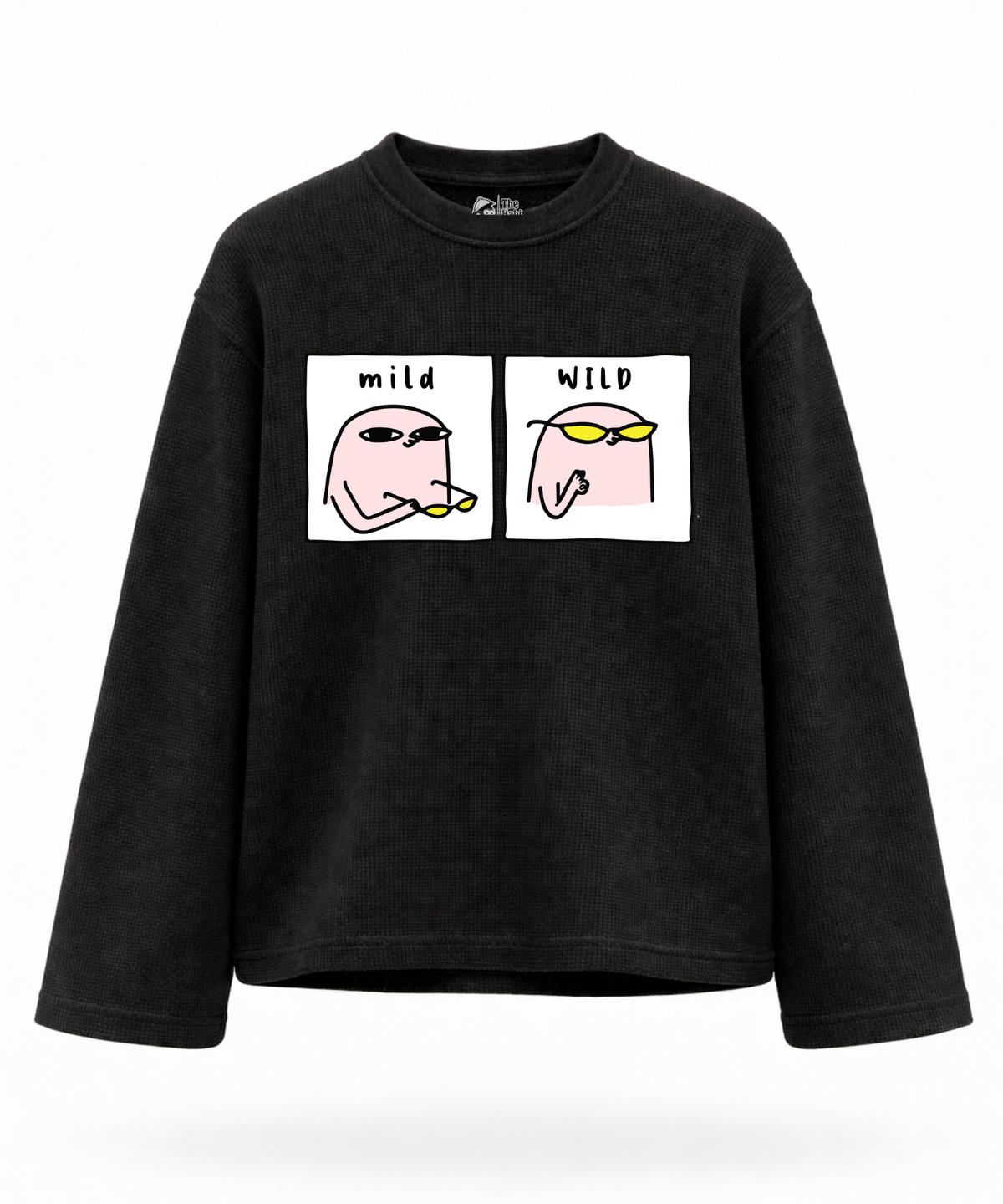 Mild & Wild - Waffle Knit Oversized Full Sleeve