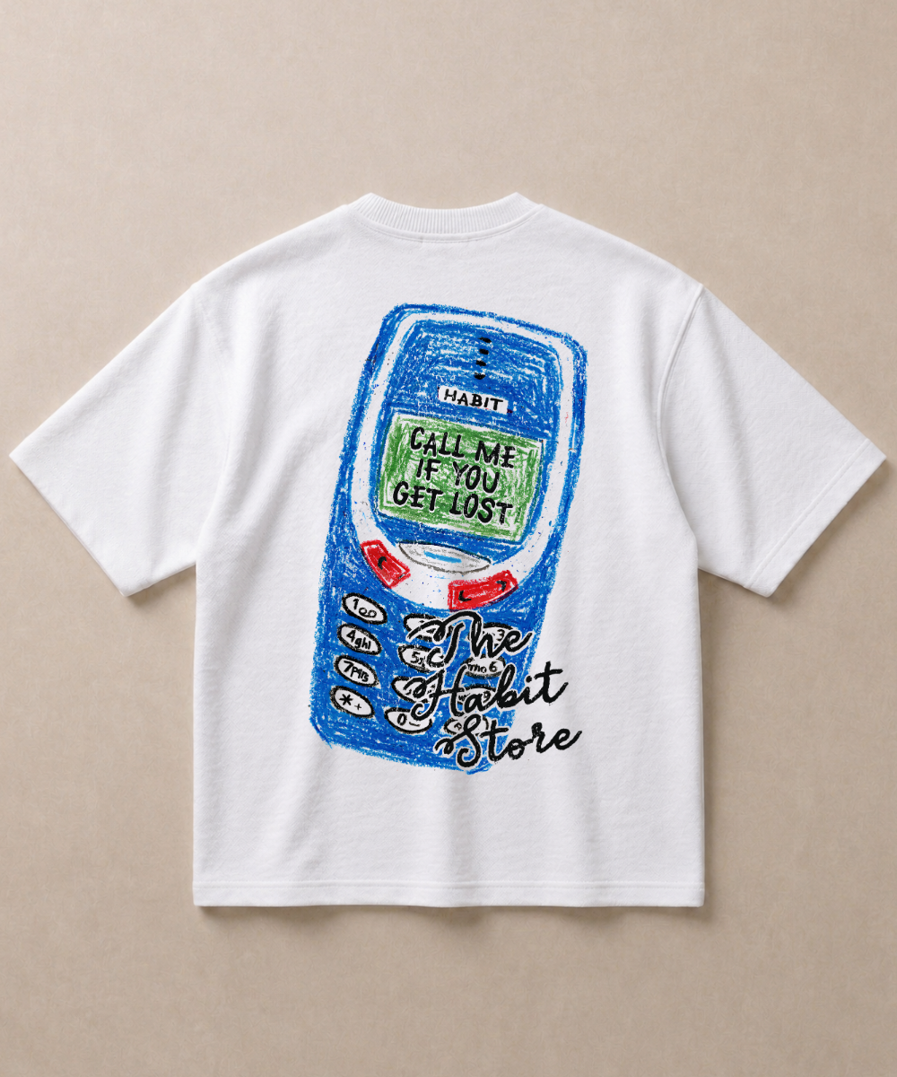 Call Me If You Get Lost - Premium French Terry Oversized T-shirt