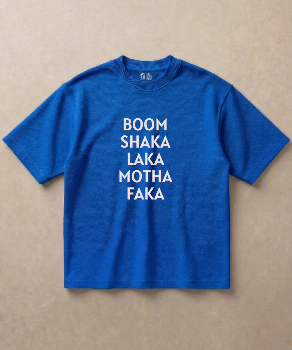 Boom Shaka Laka - Premium French Terry Oversized T-shirt