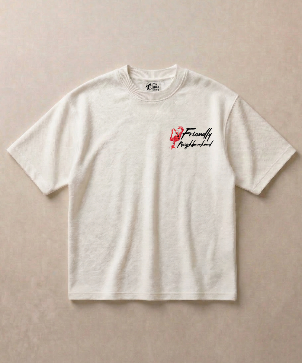 Friendly Neighbourhood Spiderman - Premium French Terry Oversized T-shirt