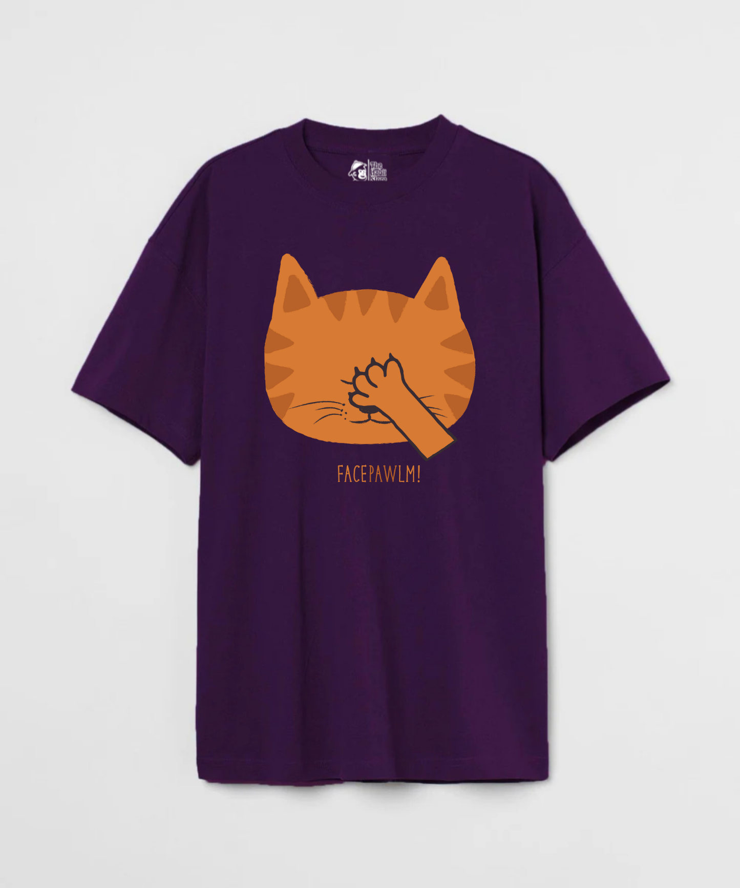 Facepawlm 240 GSM Unisex Oversized T-shirt