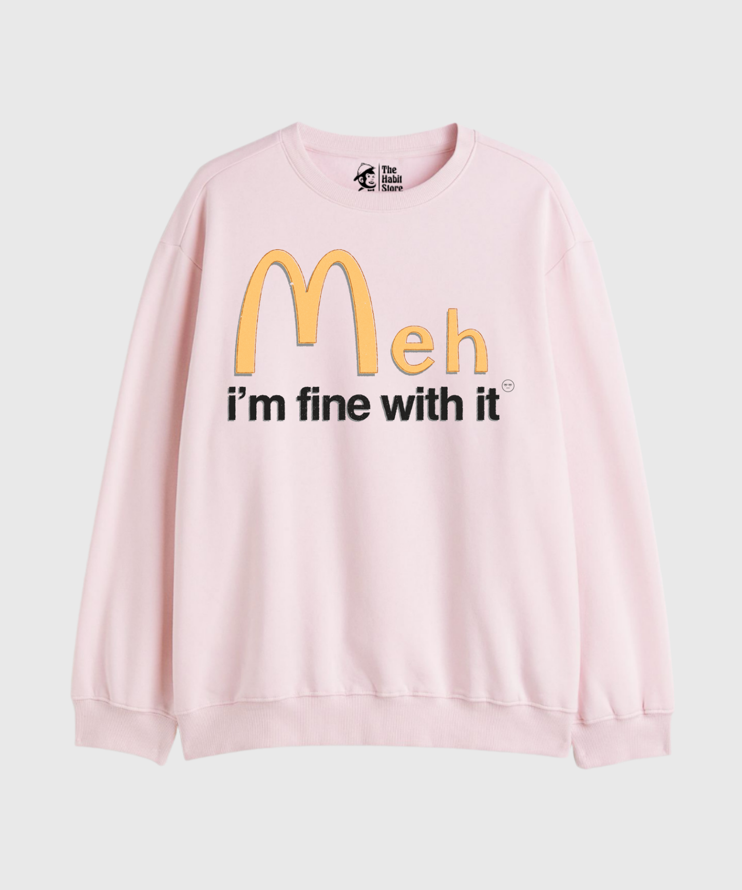 MehDonalds - Cozy Delight: Winter Bliss Unisex Oversized Sweatshirt (400 GSM)
