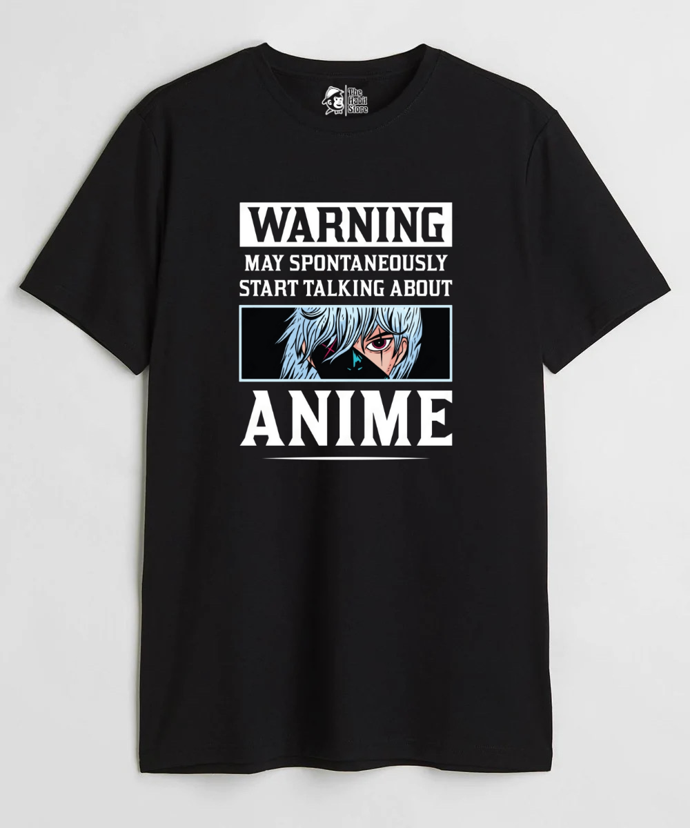 Warning - Anime Fan – Anime Paglu – Unisex Regular Fit T-shirt