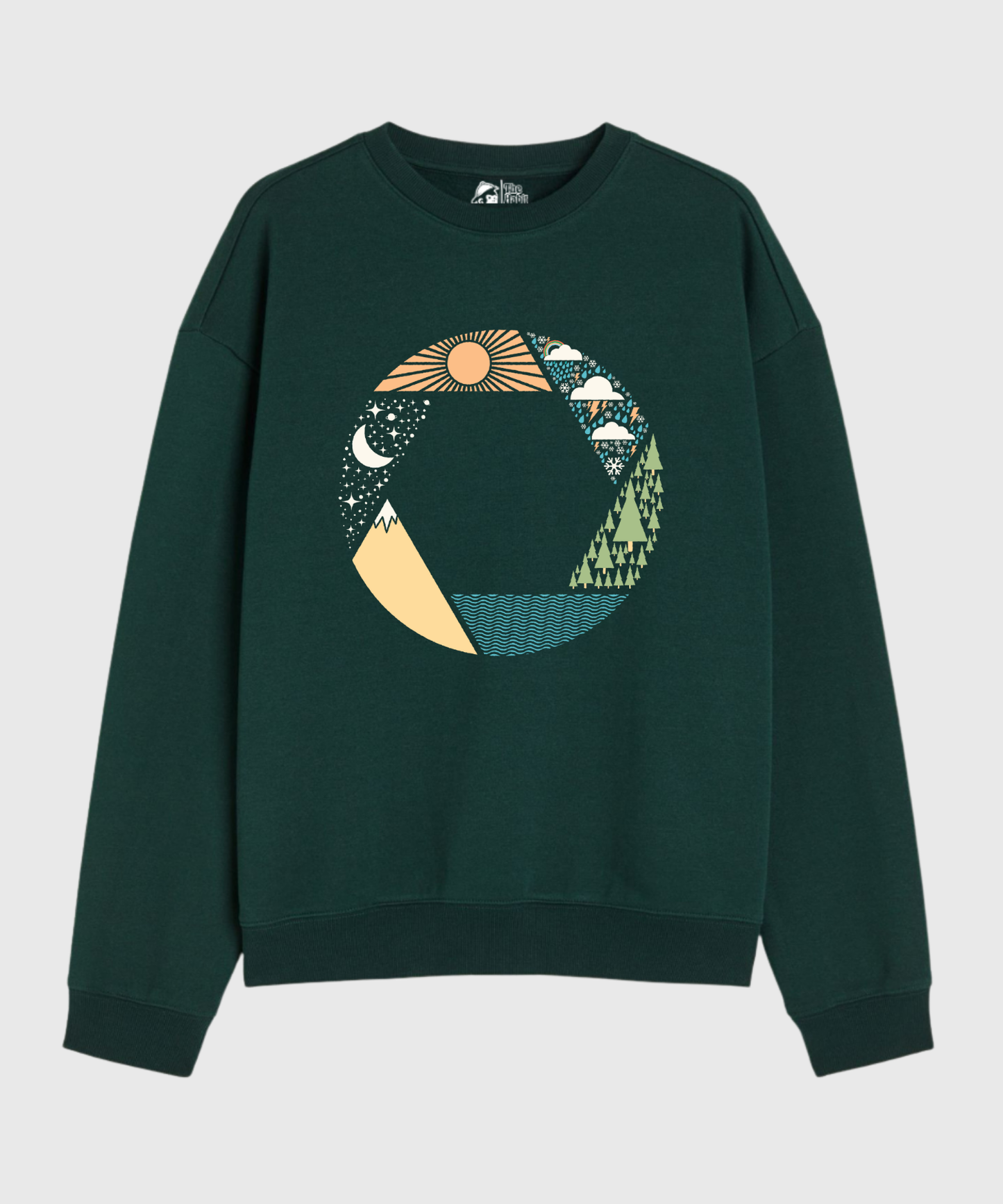 Capture Nature - Cozy Delight: Winter Bliss Unisex Oversized Sweatshirt (400 GSM)"