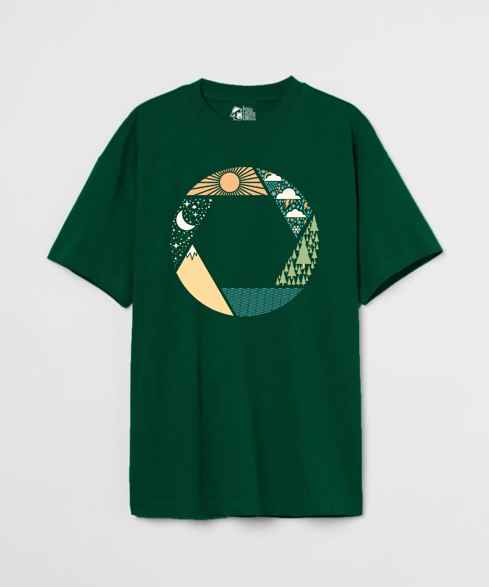 Capture Nature - Premium Oversized T-Shirt - Clear Out Sale