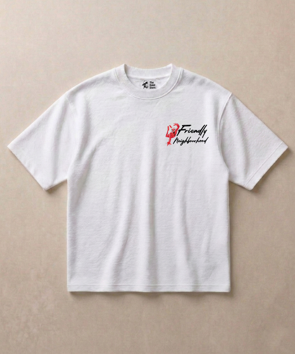 Friendly Neighbourhood Spiderman - Premium French Terry Oversized T-shirt