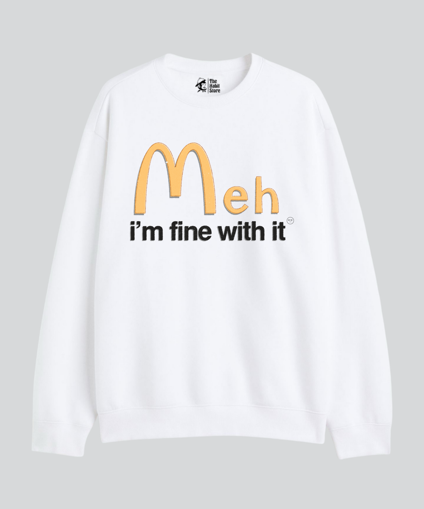 MehDonalds - Cozy Delight: Winter Bliss Unisex Oversized Sweatshirt (400 GSM)