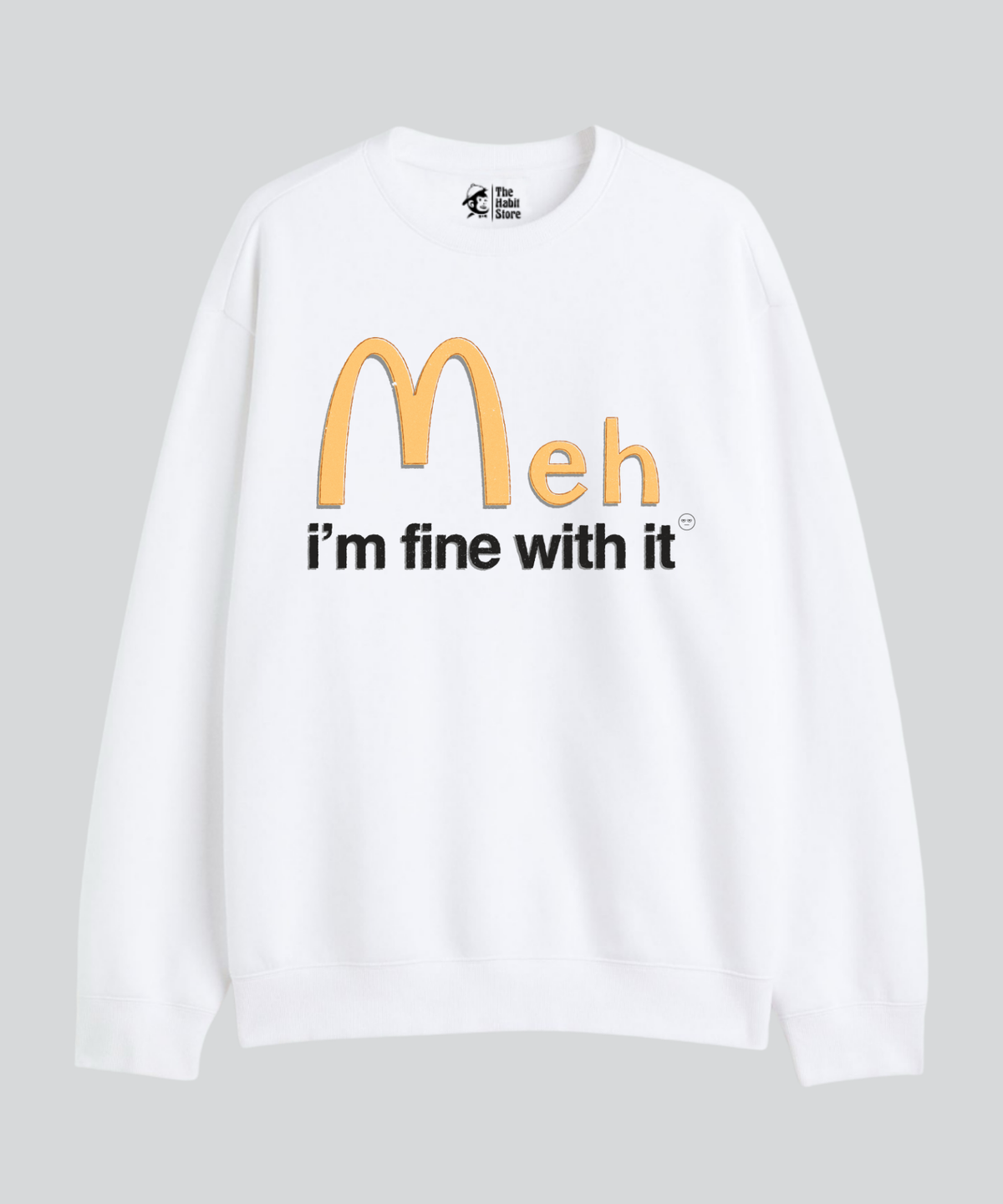 MehDonalds - Cozy Delight: Winter Bliss Unisex Oversized Sweatshirt (400 GSM)