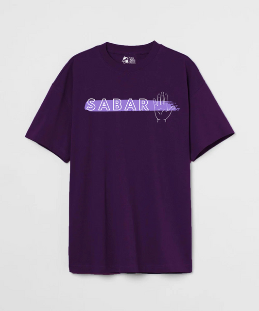 Sabar 240 GSM Unisex Oversized T-Shirt