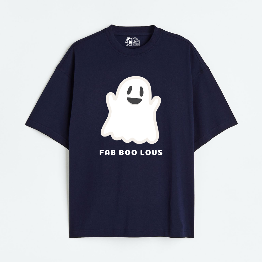 Fab Boo Lous Lightweight 180 GSM Unisex Oversized T-shirts