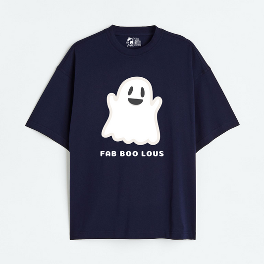 Fab Boo Lous Lightweight 180 GSM Unisex Oversized T-shirts
