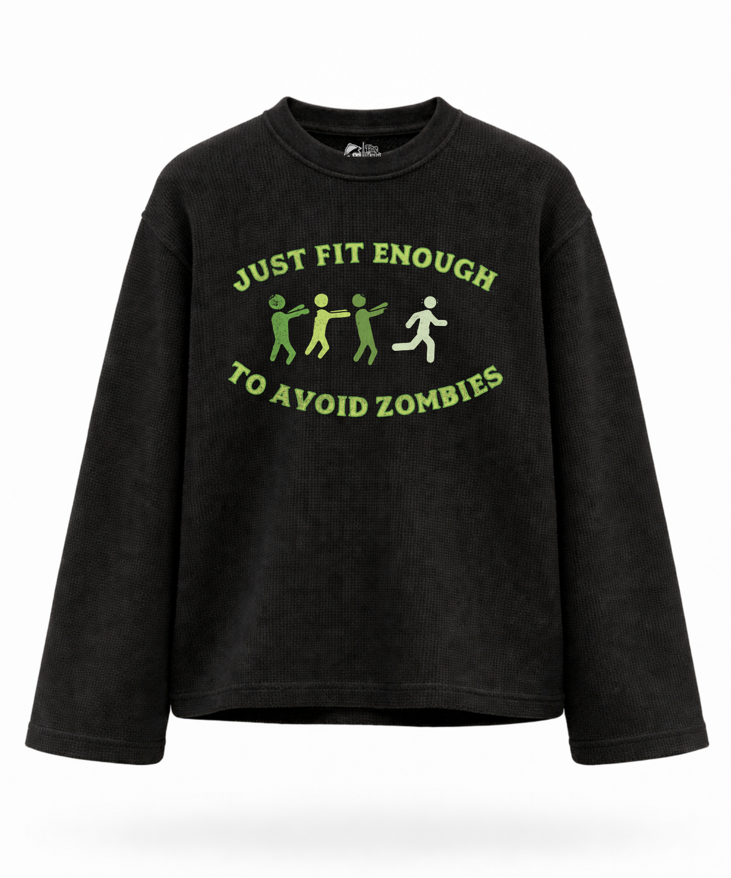 Optimal Fitness - Waffle Knit Oversized Full Sleeve