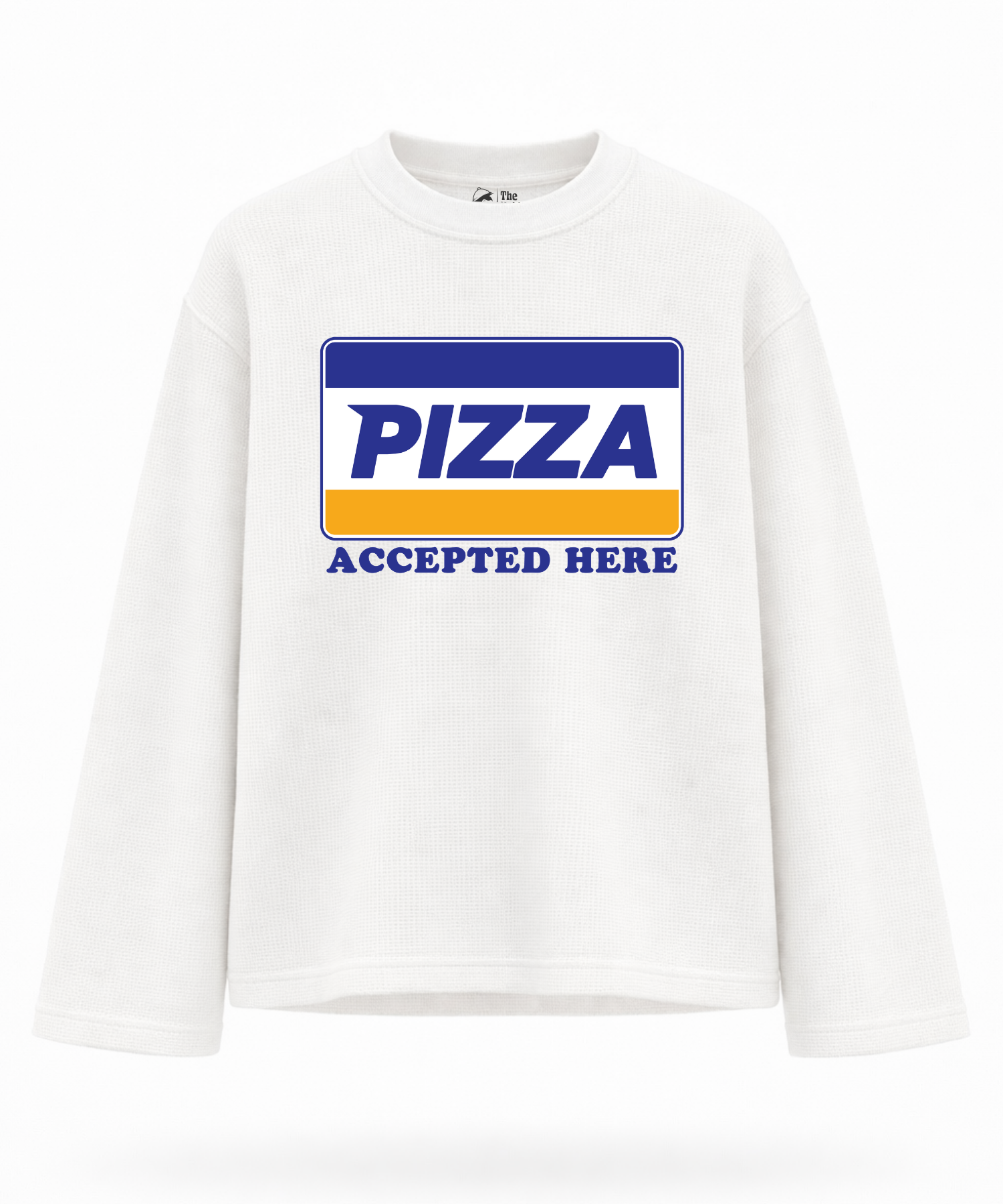 Payment By Pizza - Waffle Knit Oversized Full Sleeve