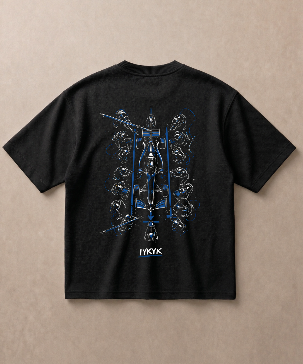 IYKYK — Premium F1 French Terry Oversized T-shirt