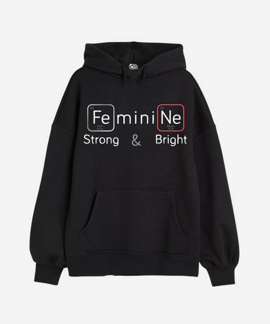 Strong & Bright 💪 & 🌞 - Oversized Winter Dreams: Premium 400 GSM Hoodies