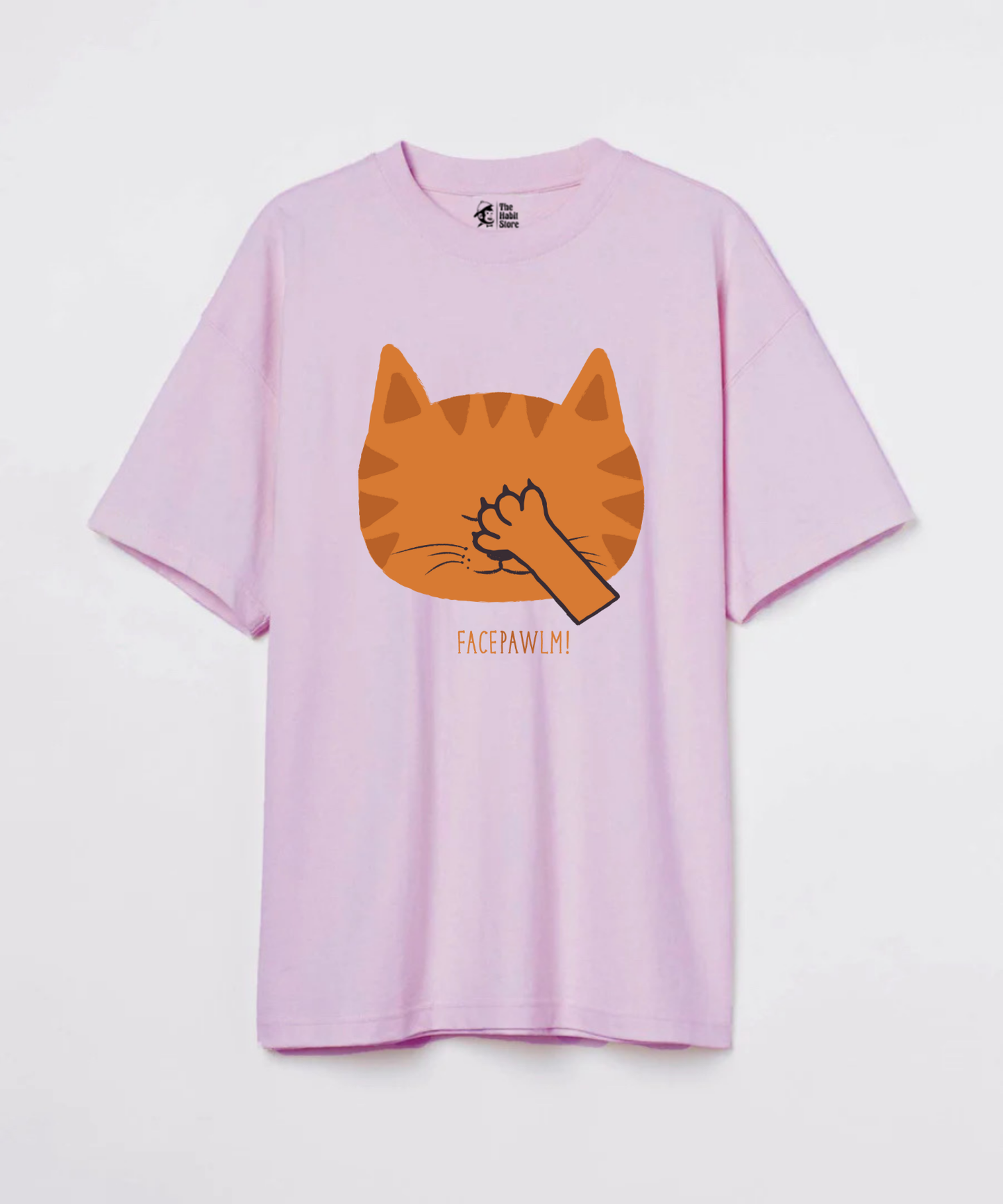 Facepawlm 240 GSM Unisex Oversized T-shirt