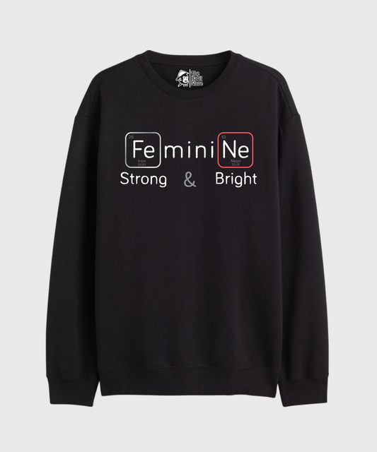Strong & Bright 💪🏻 & 🌞 - Cozy Delight: Winter Bliss Unisex Oversized Sweatshirt (400 GSM)