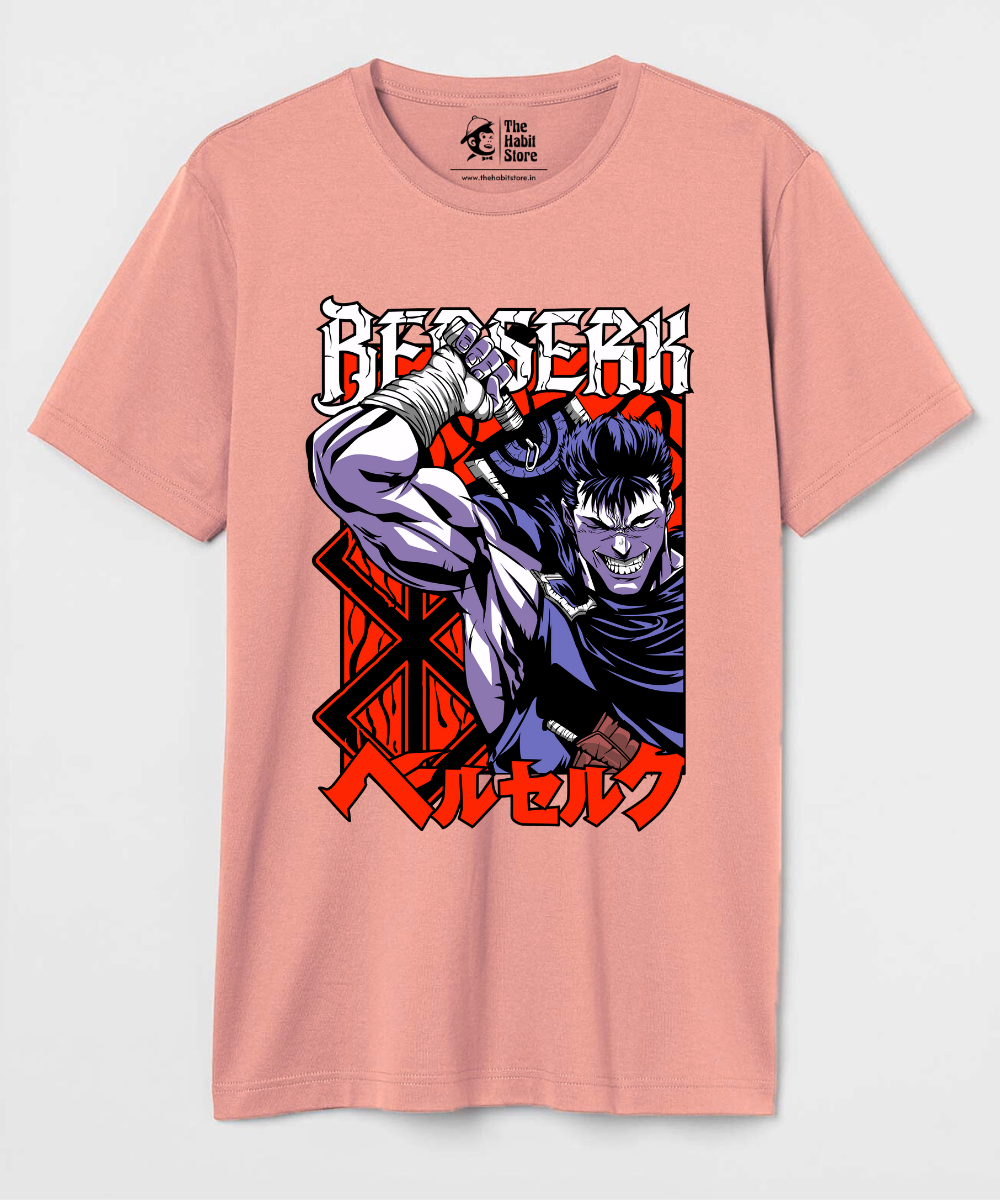 Guts Berserk – Anime Paglu – Unisex Regular Fit T-shirt