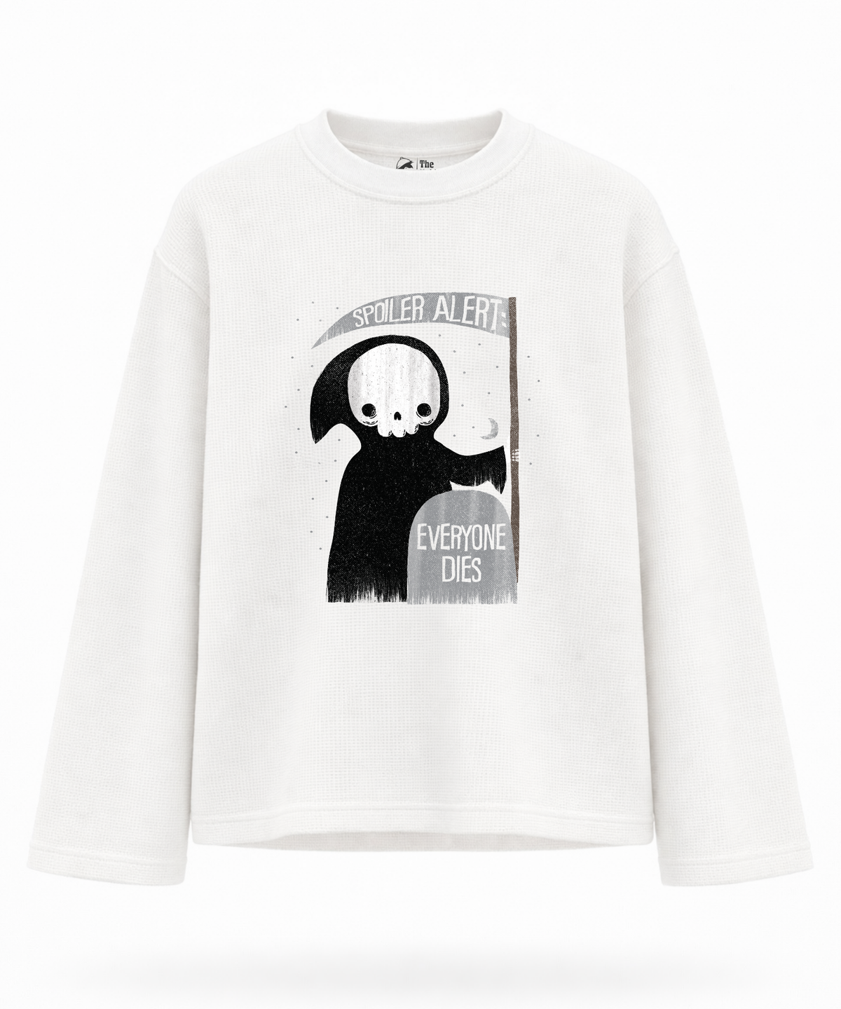 Spoiler Alert - Waffle Knit Oversized Full Sleeve