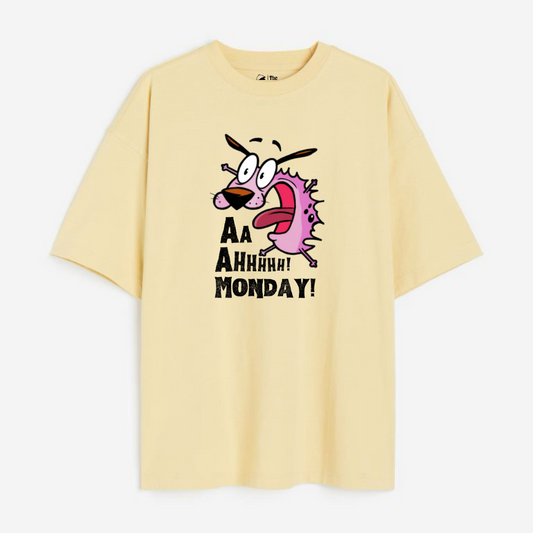 Monday! Lightweight 180 GSM Unisex Oversized T-shirts