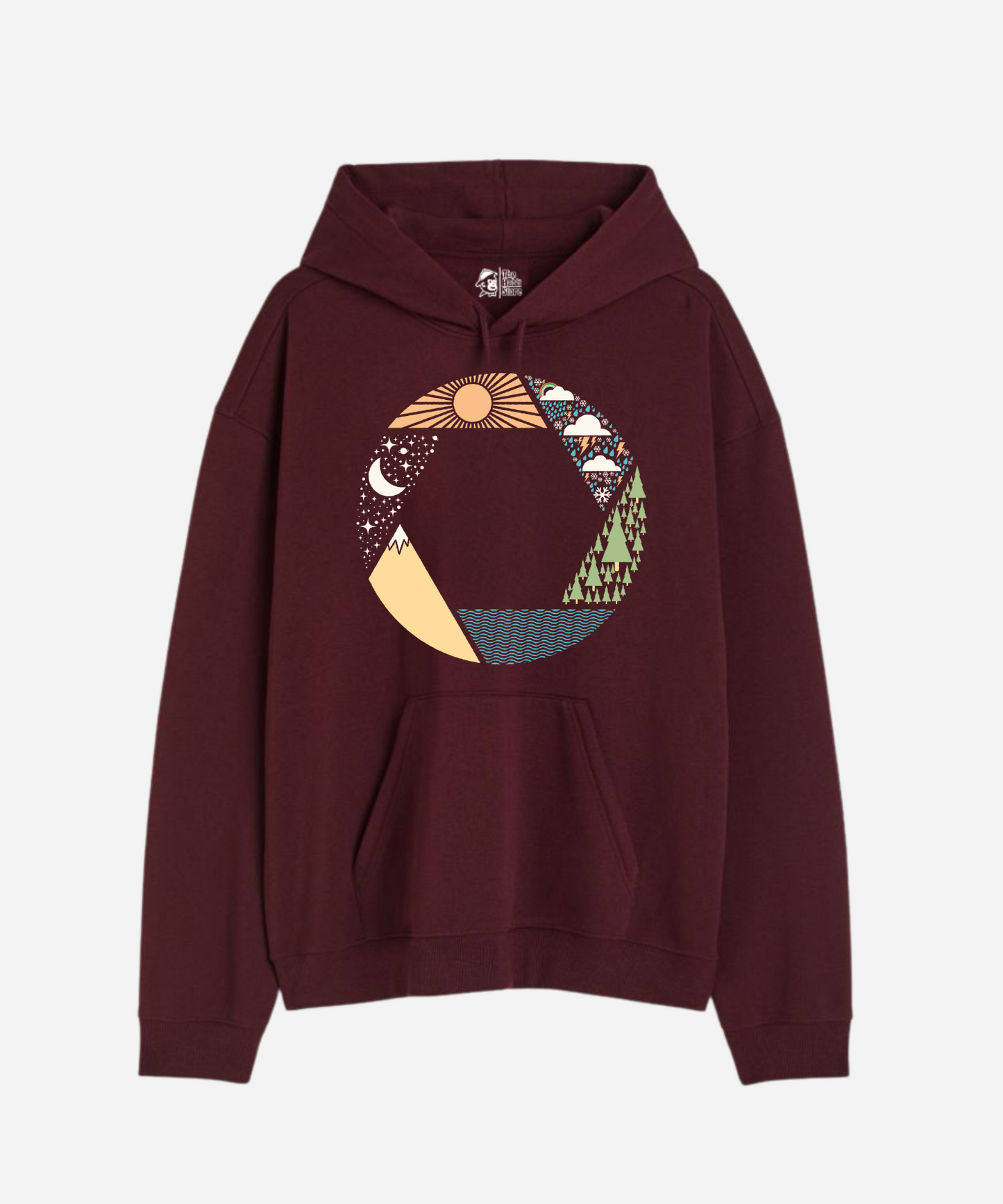 Capture Nature - Oversized Winter Dreams: Premium 400 GSM Hoodies
