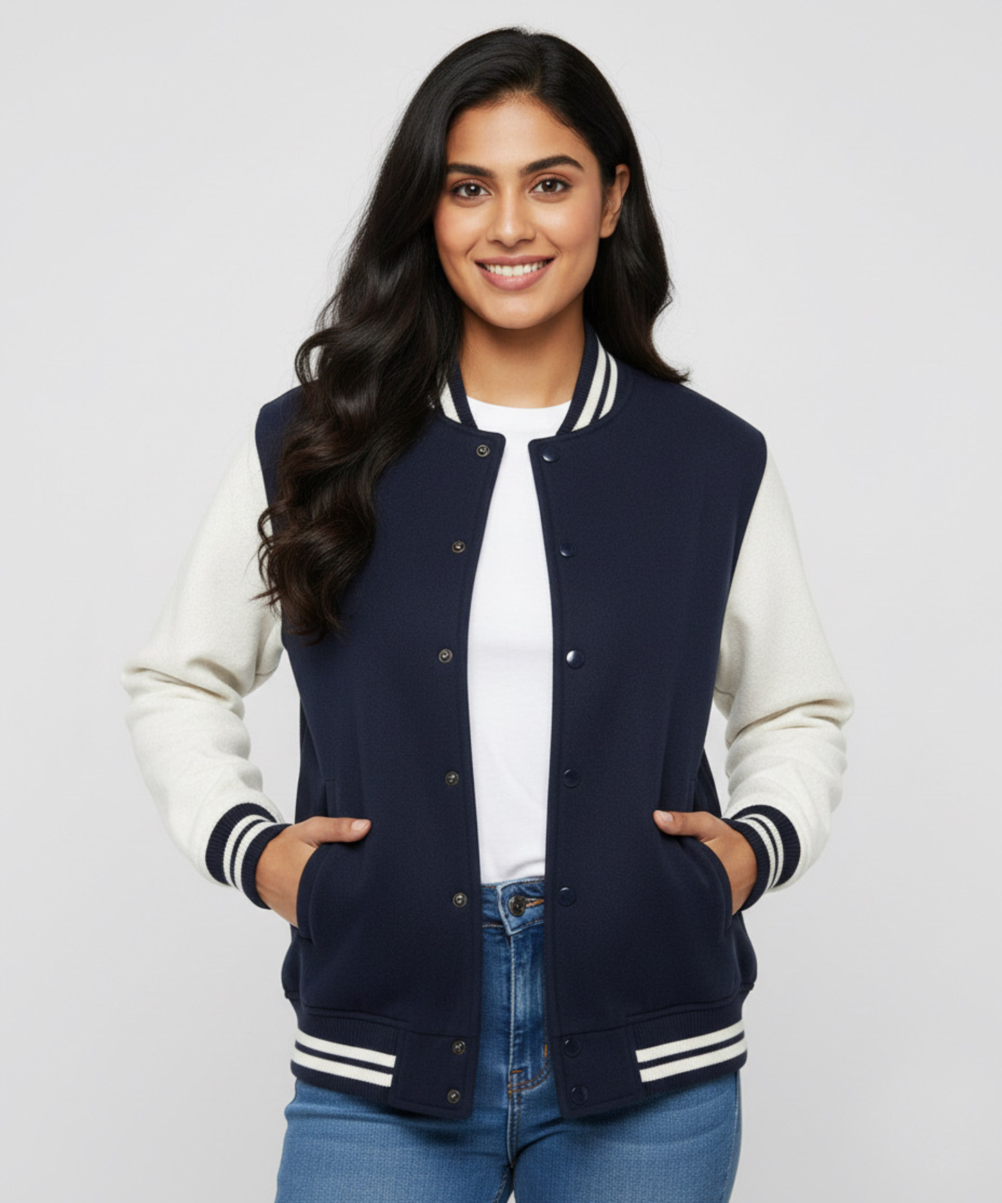 Classic Varsity Jacket | Unisex, Premium Fit - 6 Winter-Ready Colours (300 GSM)