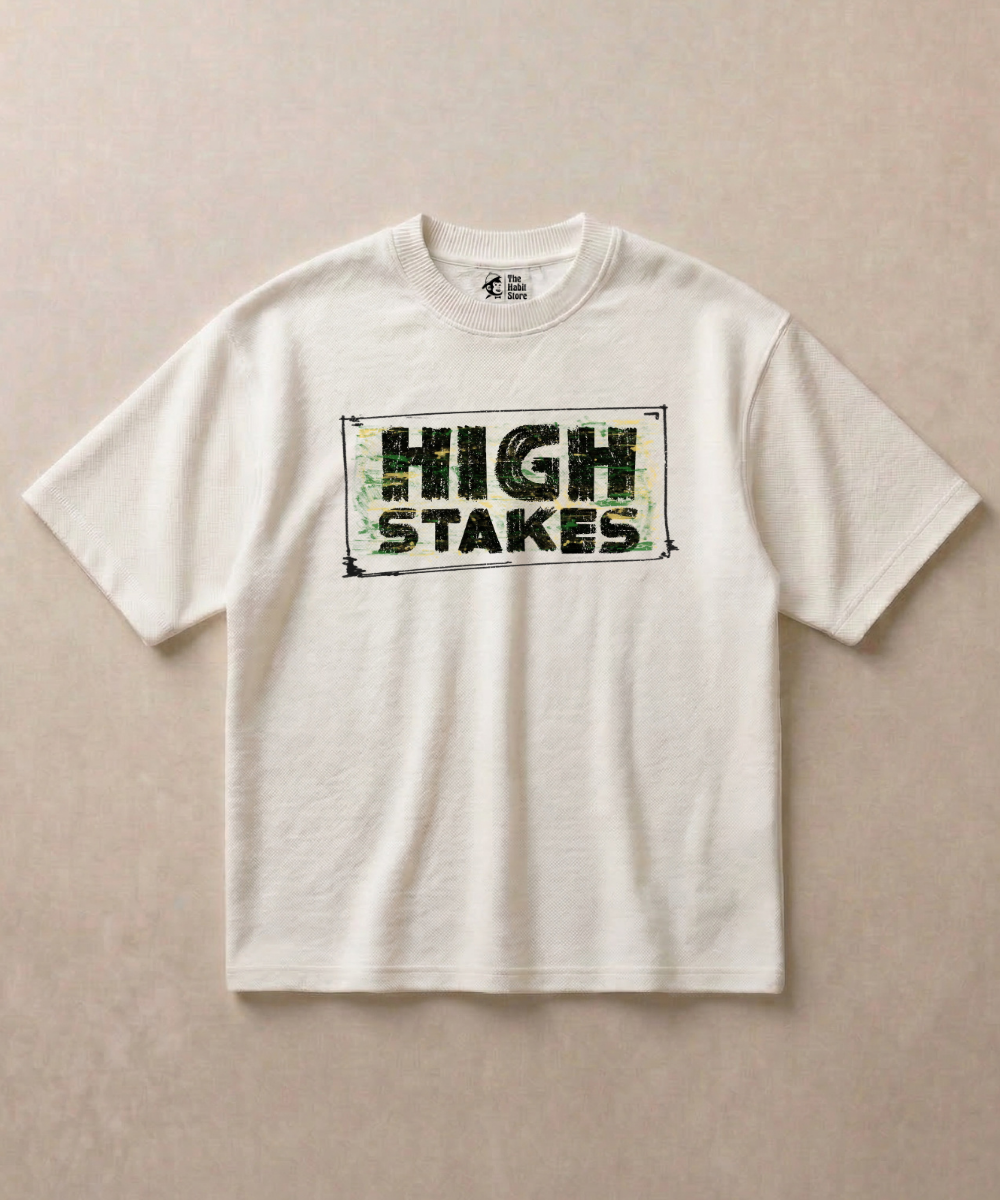 Money Is The Motive - Premium French Terry Oversized T-shirt