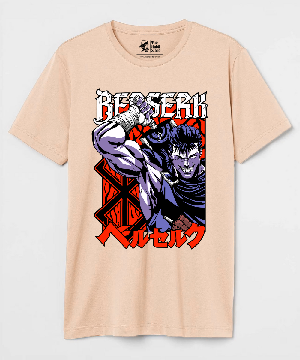Guts Berserk – Anime Paglu – Unisex Regular Fit T-shirt
