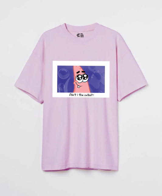 Ain't I The Cutest 240 GSM Unisex Oversized T-shirt