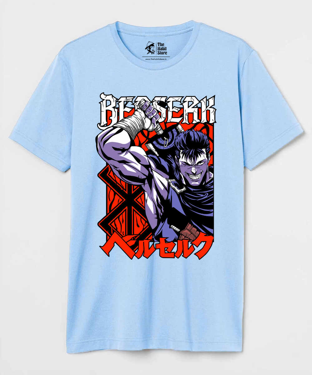 Guts Berserk – Anime Paglu – Unisex Regular Fit T-shirt