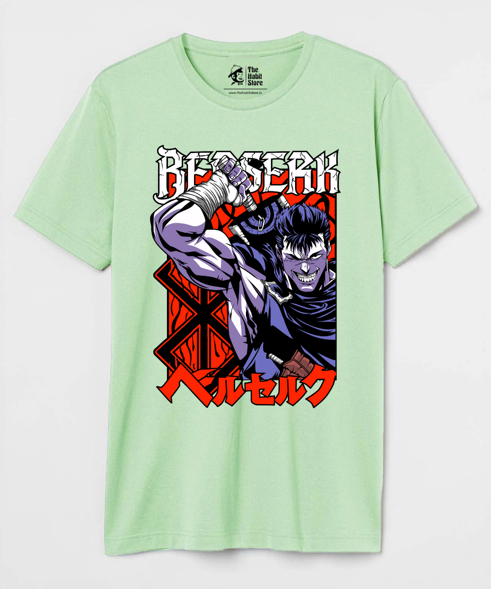 Guts Berserk – Anime Paglu – Unisex Regular Fit T-shirt